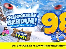 Rapor Anak Sudah Dibagi, Saatnya Main Salju di Trans Snow World Makassar