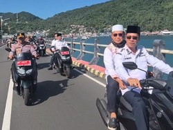 Viral Rombongan Bupati Anambas Naik Motor Tanpa Helm, Polisi Tegur