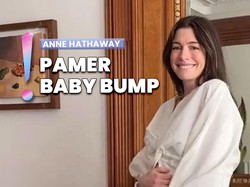 Video: Hamil Anak Ketiga, Anne Hathaway Tak Bocorkan soal Jenis Kelamin