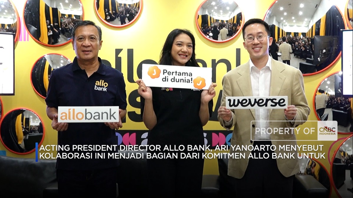 Video: Allo Bank-Weverse Kolab, Bisa Beli Jelly Pakai Rupiah