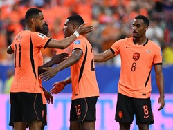 Soccer Football - FIFA World Cup 2026 - Group F - Netherlands v Sweden - Houston Stadium, Houston, Texas, U.S. - June 20, 2026 Netherlands' Cody Gakpo celebrates scoring their fourth goal with teammates REUTERS/Annegret Hilse