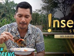 Insert Stories: Evan Sanders Nikmati Menu khas Sunda di Tengah Sawah