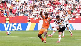 Soccer Football - FIFA World Cup 2026 - Group E - Germany v Ivory Coast - Toronto Stadium, Toronto, Canada - June 20, 2026 Germany's Deniz Undav scores their second goal REUTERS/Thomas Mukoya