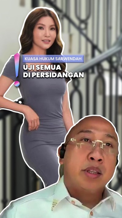 Video: Sarwendah Santai Minta Ruben Onsu Ajukan Gugatan Hak Asuh Anak