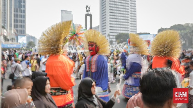 Pawai Budaya Betawi Meriahkan Festival Jakarta Great Sale