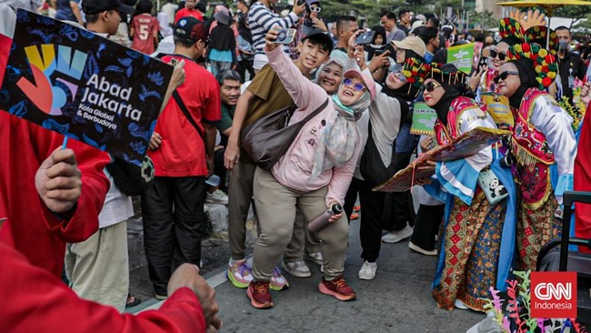 Pawai Budaya Betawi Meriahkan Festival Jakarta Great Sale