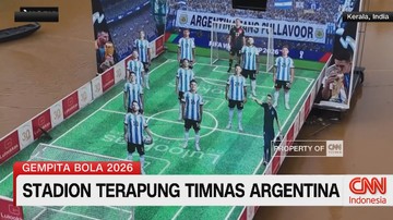 VIDEO: Stadion Terapung Timnas Argentina
