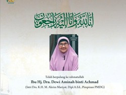 Kabar Duka, Istri Pimpinan Pondok Gontor KH Akrim Mariyat Wafat