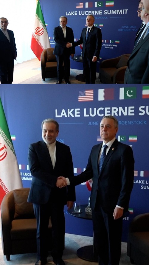 Momen Menlu Iran Tiba di Swiss Jelang Perundingan Damai dengan AS