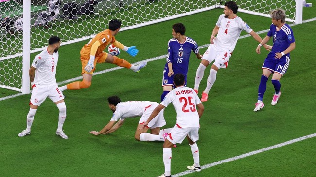 Tunisia vs Jepang