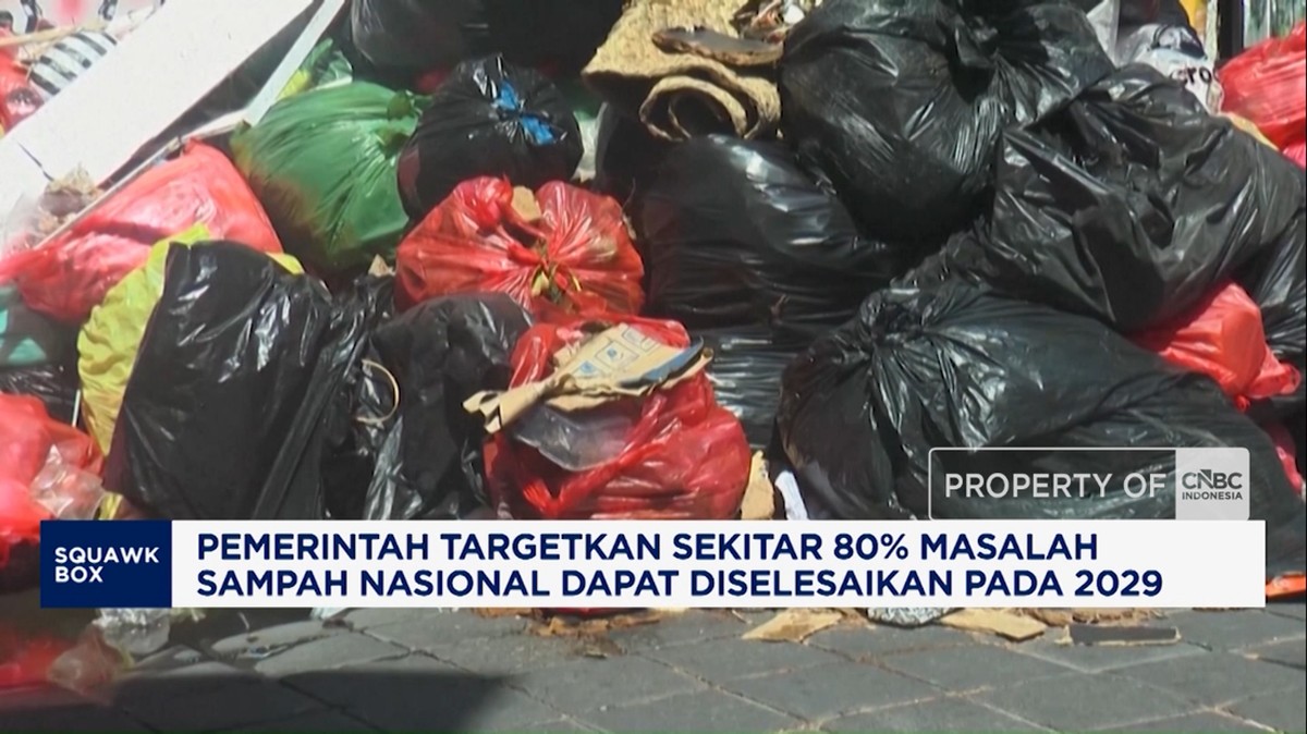 Video: 80% Masalah Sampah Nasional Ditargetkan selesai pada 2029