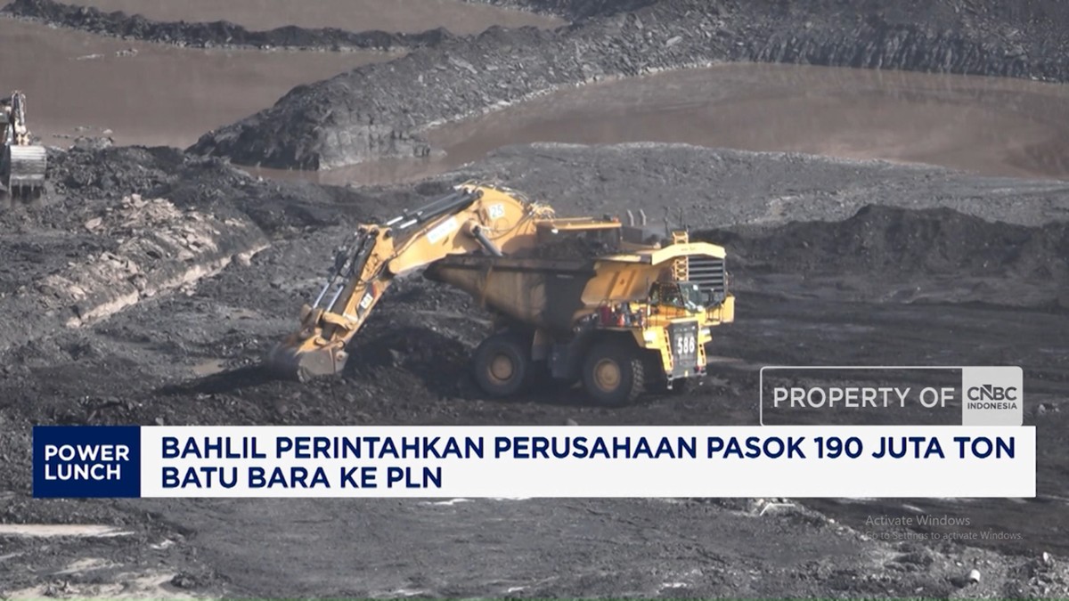 Bahlil Perintahkan Perusahaan Pasok 190 Juta Ton Batu Bara ke PLN