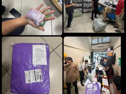 327 Butir Ekstasi Diselundupkan via Paket Baju di Sulsel, Kurir ABG Diciduk