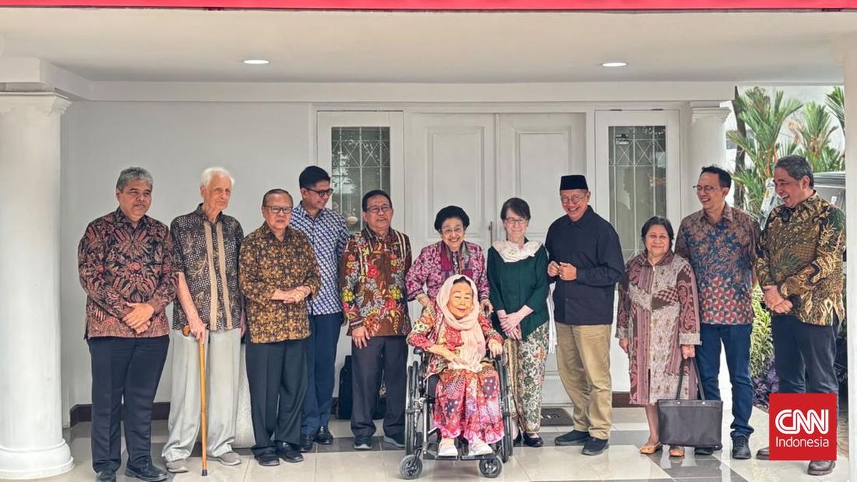 Para Tokoh Gerakan Nurani Bangsa Bertemu Megawati Bahas Isu Nasional