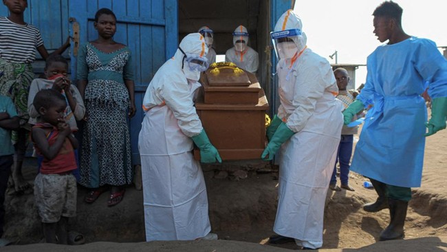 Kasus Ebola Terkonfirmasi Meningkat Lebih dari 1.000 di Kongo
