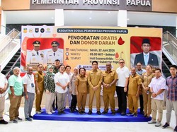 Wamendagri Apresiasi Pemprov Papua Gelar Pengobatan Gratis dan Donor Darah