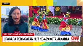 Kemeriahan Upacara Peringatan HUT ke-499 Kota Jakarta