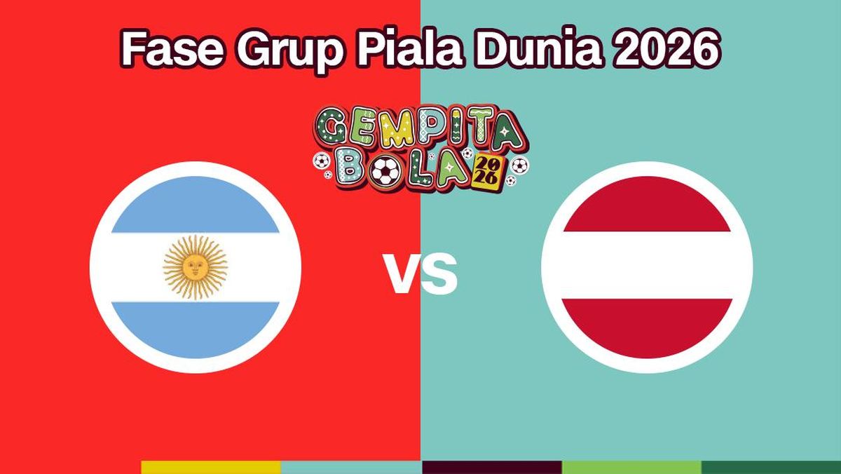 Live Report: Argentina Vs Austria Di Piala Dunia 2026