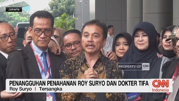 VIDEO: Penangguhan Penahanan Roy Suryo dan Dokter Tifa
