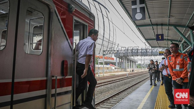 Peresmian Stasiun JIS dan JPO JIS–Ancol