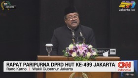 Rapat Paripurna DPRD HUT Ke-499 Jakarta