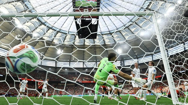 Timnas Mesir menghajar Selandia Baru di Piala Dunia 2026.