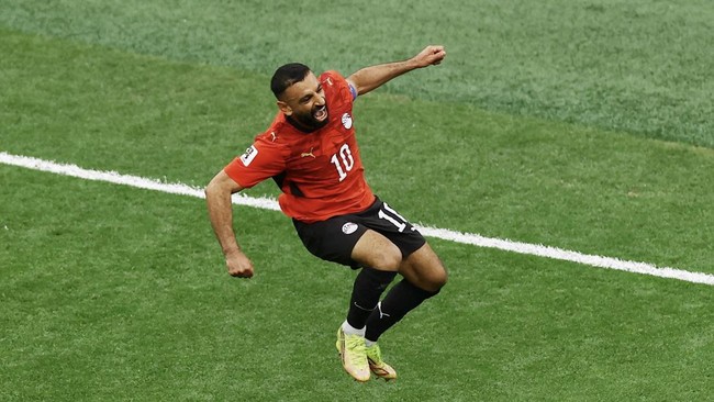 Timnas Mesir menghajar Selandia Baru di Piala Dunia 2026.