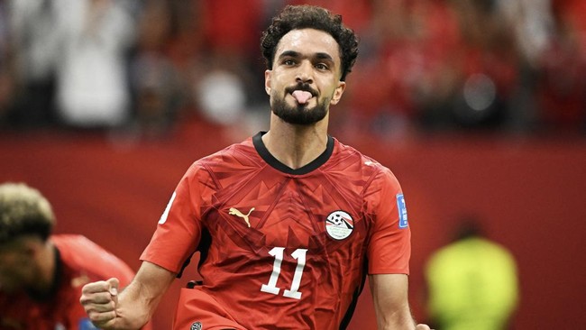 Timnas Mesir menghajar Selandia Baru di Piala Dunia 2026.