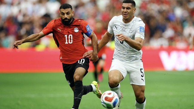 Timnas Mesir menghajar Selandia Baru di Piala Dunia 2026.