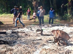Cekcok dengan Istri, Suami di Luwu Timur Bakar Rumah Pemberian Mertua