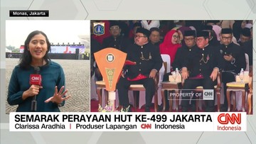 VIDEO: Semarak Perayaan HUT ke-499 Jakarta