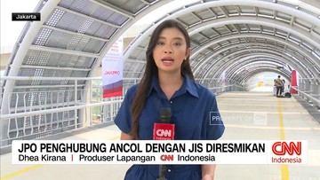 VIDEO: JPO Penghubung Ancol dengan JIS Akan Diresmikan