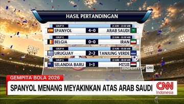 VIDEO: Spanyol Menang Meyakinkan Atas Arab Saudi