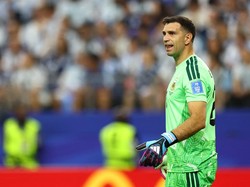 Soccer Football - FIFA World Cup 2026 - Group J - Argentina v Austria - Dallas Stadium, Arlington, Texas, U.S. - June 22, 2026 Argentina's Emiliano Martinez reacts REUTERS/Hannah Mckay