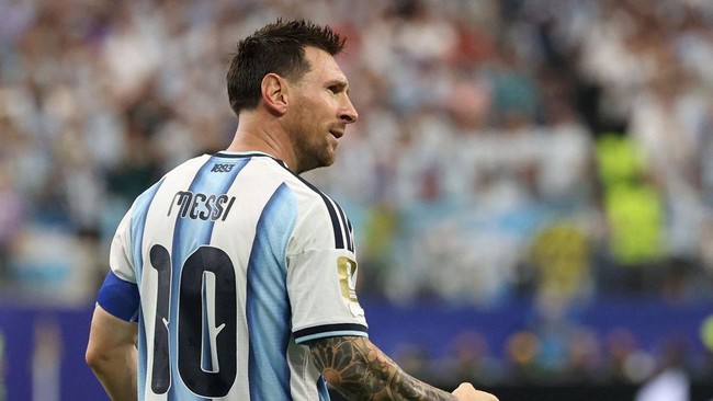 Rekor-rekor Lionel Messi usai Argentina Hajar Austria