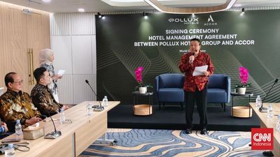 Direktur Utama PT Pollux Hotels Group Tbk Handojo Koentoro Setyadi.
