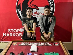 2 Pria Lombok Barat Ditangkap Saat Selundupkan Sabu Setengah Kg ke Bima