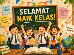 50+ Ucapan Selamat Naik Kelas 2026, Penuh Motivasi dan Semangat