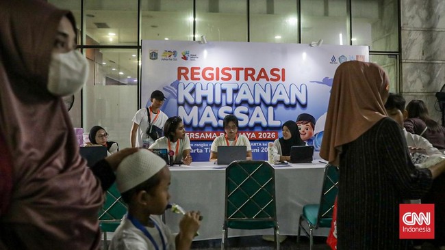 Khitanan Gratis untuk 2.000 Anak di HUT ke-499 Kota Jakarta