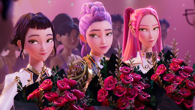 Film animasi KPop Demon Hunters.