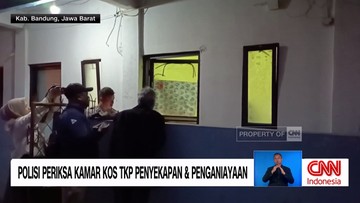 VIDEO: Melihat Kamar Kos TKP Penyekapan Wanita di Bandung