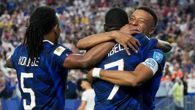 Kylian Mbappe bantu Prancis kalahkan Irak di Piala Dunia 2026.