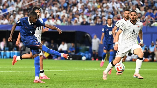 Kylian Mbappe bantu Prancis kalahkan Irak di Piala Dunia 2026.