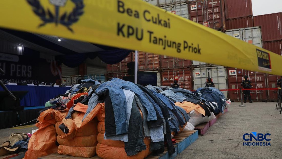 Bea Cukai Ungkap 2 Kasus Balpres Pakaian Bekas, Nilainya Tembus Rp54 M