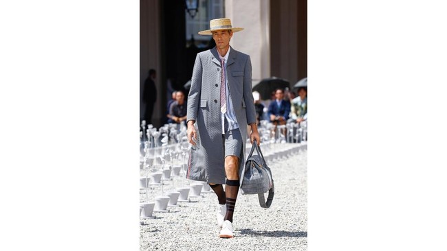 Show Koleksi Thom Browne di Milan Fashion Week