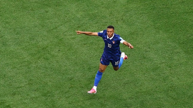 Soccer Football - FIFA World Cup 2026 - Group I - France v Iraq - Philadelphia Stadium, Philadelphia, Pennsylvania, U.S. - June 22, 2026 France's Kylian Mbappe celebrates scoring their first goal REUTERS/Bernadett Szabo     TPX IMAGES OF THE DAY