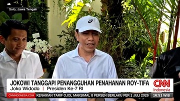 VIDEO: Jokowi Hormati Penangguhan Penahanan Roy Suryo dan Dokter Tifa