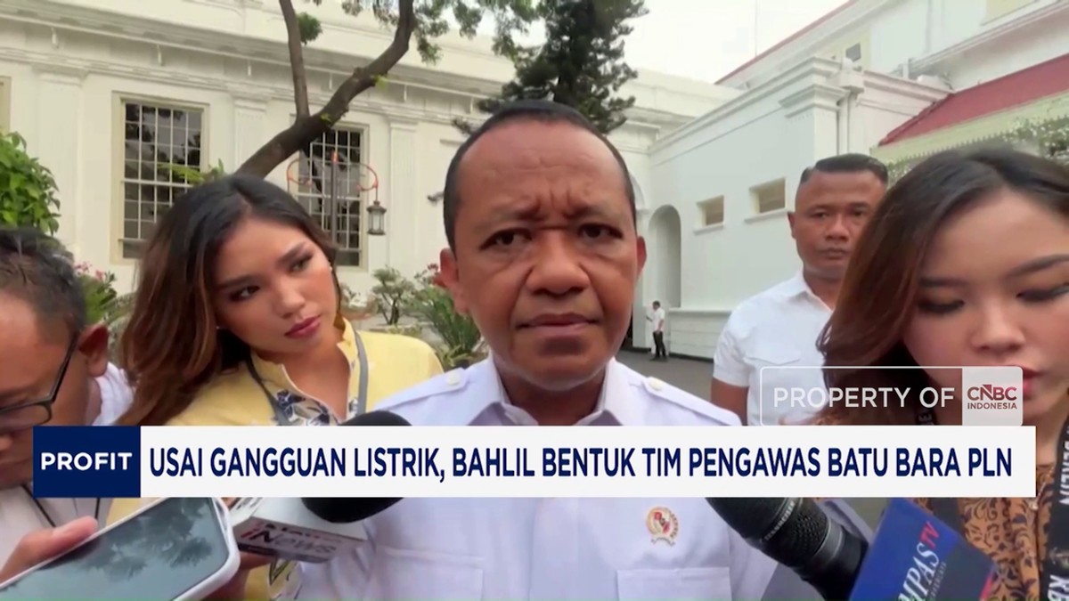 Usai Gangguan Listrik, Bahlil Bentuk Tim Pengawas Batu Bara PLN