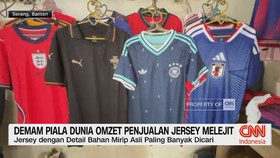 Demam Piala Dunia Omzet Penjualan Jersey Melejit