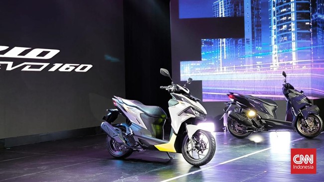 Honda Vario Evo 160 meluncur di Indonesia pada Rabu (24/6/2026).